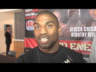 DENTON VASSELL - 'COME FIGHT NIGHT, YOU'LL SEE HOW GREAT I AM'  / GAVIN v VASSELL PRESS CONFERENCE