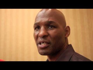 BERNARD HOPKINS ON FACING CARL FROCH - 'I AM OPEN TO CHALLENGES' - INTERVIEW FOR iFILM LONDON