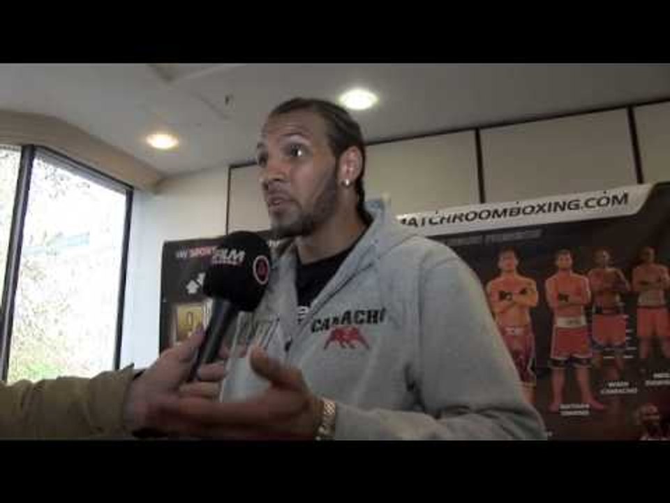 WADI CAMACHO POST WEIGH INTERVIEW FOR iFILM LONDON/ PRIZEFIGHTER CRUISERWEIGHTS