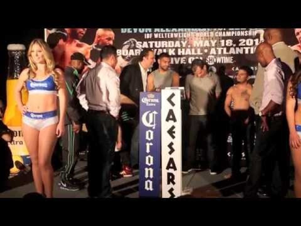 HAROON KHAN v VICENTE MEDELLIN - OFFICIAL WEIGH...