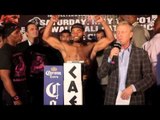 SHAWN PORTER v PHIL LE GRECO - OFFICIAL WEIGH-IN @ CAESARS ATLANTIC CITY