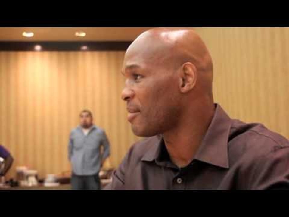 ANTHONY OGOGO & BERNARD HOPKINS TALK TO THE MEDIA IN ATLANTIC CITY / iFILM LONDON