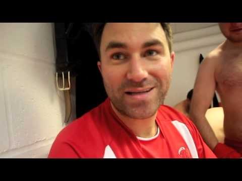 EDDIE HEARN POST MATCH INTERVIEW / TEAM MATCHROOM v TEAM SAUERLAND / FROCH v KESSLER