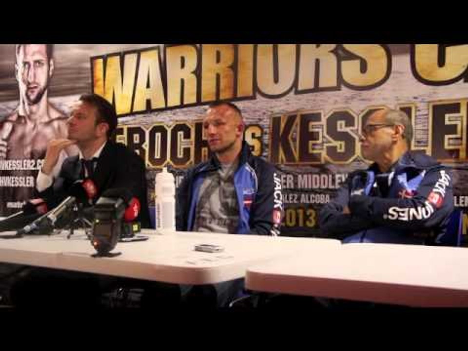 MIKKEL KESSLER POST-FIGHT PRESS CONFERENCE / FROCH v KESSLER 2 / iFILM LONDON