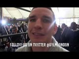 DEAN BYRNE SAYS HE WANTS TO FIGHT LEE PURDY - INTERVIEW FOR iFILM LONDON / FROCH v KESSLER WEIGH IN