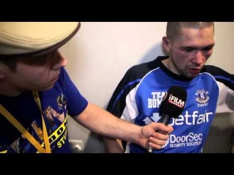 TONY BELLEW POST FIGHT INTERVIEW FOR iFILM LONDON / BELLEW v CHILEMBA 2 / O2 ARENA