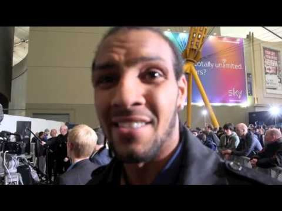 WADI CAMACHO TALKS FROCH v KESSLER AT THE O2 WEIGH IN / iFILM LONDON