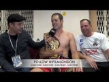 POST FIGHT INTERVIEW WITH NEIL DAWSON & CARL GREAVES FOR iFILM LONDON / WALSALL