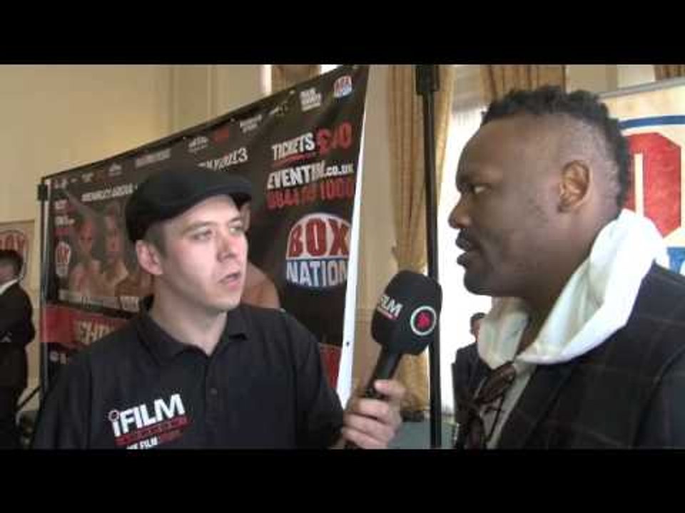 DERECK CHISORA TALKS MALIK SCOTT FIGHT AND EYES WORLD TITLE FIGHT BY SEPTEMBER (INTERVIEW)