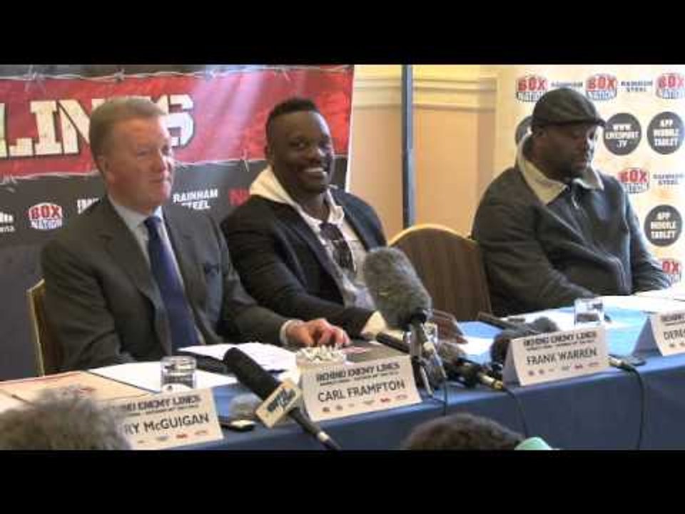 DERECK CHISORA FACES MALIK SCOTT ON JULY 20TH @ WEMBLEY - FULL PRESS CONFERENCE / iFILM LONDON