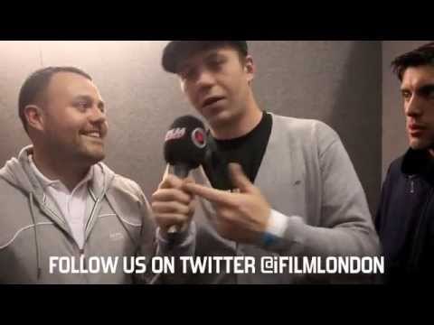DANI DAVIS POST-FIGHT INTERVIEW FOR iFILM LONDON / DAVIS v SHAW / BLUEWATER (GLOW)