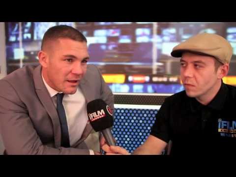 JAMIE MOORE TALKS CARL FROCH v MIKKEL KESSLER 2 / iFILM LONDON @ SKY STUDIOS