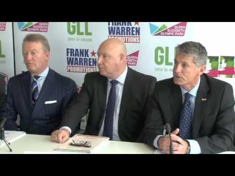FRANK WARREN ANNOUNCES GLL & COPPER BOX LINK UP / BILLY JOE SAUNDERS v JOHN RYDER PRESS CONFERENCE