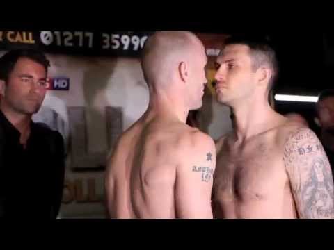 PAUL SMITH v TONY DODSON 2 - OFFICIAL WEIGH IN @ THE PRINTWORKS (MANCHESTER) / ROCK & CROLL