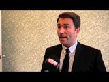 EDDIE HEARN TALKS SCOTT QUIGG SIGNING, FRAMPTON, McGUIGAN, BELLEW & HAYE v FURY  / iFILM LONDON