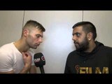 MATT McCARTHY OUTPOINTS LIAM GRIFFITHS AT YORK HALL / POST FIGHT INTERVIEW / iFILM LONDON