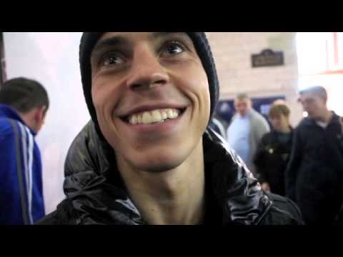 SCOTT QUIGG POST-WEIGH IN INTERVIEW @ THE PRINTWORKS (MANCHESTER) / QUIGG v PRADO