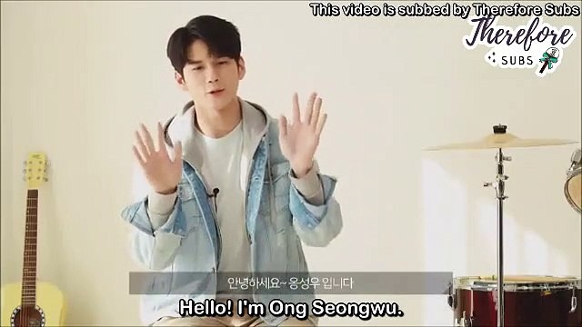 [ENG SUB] 190221 Ong Seongwu - Bang Bang Interview by Therefore Subs