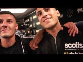 THE INGLE GYM BOYS - LEIGH WOOD, JORDAN GILL & ATIF SHAFIQ REACT TO KELL BROOK WORLD TITLE WIN