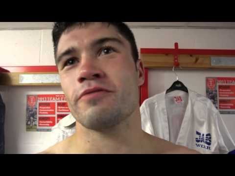 JOHN RYDER POST FIGHT INTERVIEW FROM CRAVEN PARK (HULL) / RYDER v BLOYER