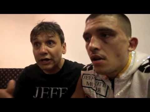 LEE SELBY & CHRIS SANIGAR POST FIGHT INTERVIEW FROM CRAVEN PARK (HULL) / SELBY v SIMION
