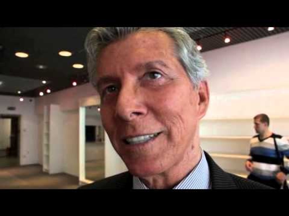 MICHAEL BUFFER GETS READY TO RUMBLE IN GLASGOW FOR BURNS v BELTRAN - INTERVIEW