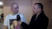 POST FIGHT INTERVIEW WITH JOE HILLERBY BY BOXING IRELANDS LEONARD GUNNING / CELTIC CLASH