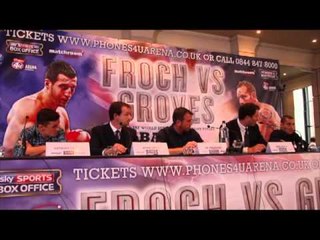 SCOTT QUIGG v (YOANDRIS SALINAS) / ANTHONY CROLLA ANNOUNCEMENT - FULL PRESS CONFERENCE
