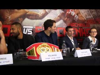 KELL BROOK v VYACHELSLAV SENCHENKO - FULL PRESS CONFERENCE IN SHEFFIELD