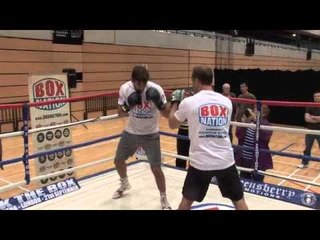 FRANK BUGLIONI PERFORMS MEDIA WORKOUT AHEAD OF COPPERBOX SHOW ON SEPT 21 (2013)