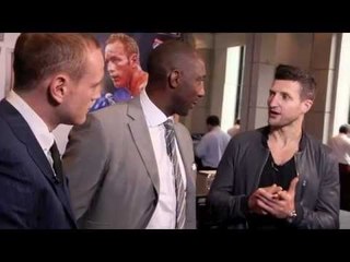 CARL FROCH & GEORGE GROVES CONTINUE THEIR BEEF - EXCLUSIVE BEHIND THE SCENES FOOTAGE