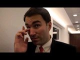 EDDIE HEARN ON ANTHONY JOSHUA BRUTAL FIRST ROUND KO, WBA CHAMPION SCOTT QUIGG & CARPE DIEM SHOW.