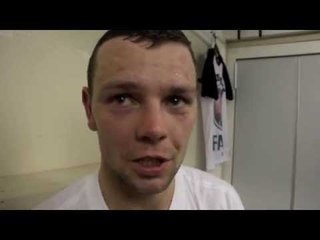 PAUL UPTON MAKES IT 2-0 WITH WIN AT YORK HALL OVER DUANE GREEN - POST FIGHT INTERVIEW