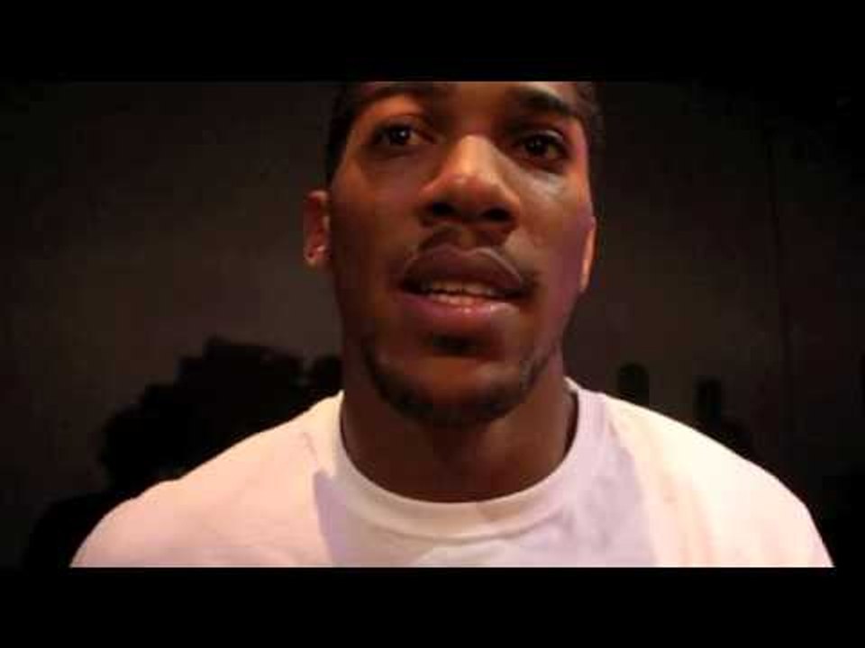 'I AM READY AS I CAN BE' - ANTHONY JOSHUA POST WEIGH-IN INTERVIEW / JOSHUA v LEO