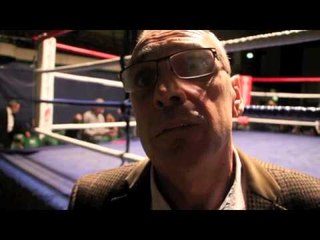 PROMOTER JOHNNY EAMES REFLECTS ON A MIXED EVEVING AT YORK HALL - POST SHOW INTERVIEW