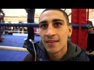 JORDAN GILL ADDED TO BROOK v SENCHENKO BILL IN SHEFFIELD ON 26th OCT (2013) - INTERVIEW