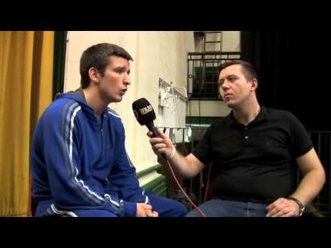 iFL TV CATCH UP WITH BOXER DEAN BYRNE AT YORK HALL INTERVIEW BY JAMES HELDER