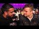 MARK WRIGHT TALKS TO KUGAN CASSIUS ABOUT JAMES DeGALE - INTERVIEW FOR iFL TV (AT GLOW)