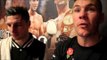 TOMMY COYLE STOPS JOHN SIMPSON IN ROUND SEVEN - POST FIGHT INTERVIEW WITH COYLE & JAMIE MOORE