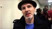 PADDY FITZPATRICK POST FIGHT INTERVIEW / REACTION TO CARL FROCH v GEORGE GROVES .