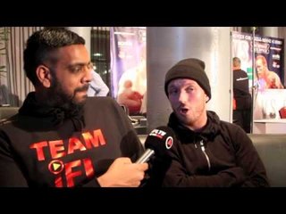 SCOTTY CARDLE TALKS TO KUGAN CASSIUS ABOUT FIGHT AGAINST SZOT ON FROCH v GROVES BILL