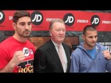 FRANK BUGLIONI v STEPAN HORVATH - HEAD TO HEAD @ FINAL PRESS CONFERENCE