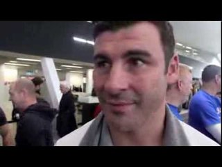 JOE CALZAGHE TALKS DARREN BARKER v FELIX STURM & BEING INDUCTED INTO THE HALL OF FAME (STUTTGART)