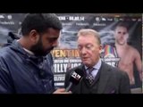 FRANK WARREN SAYS HE WANTS TO MAKE SAUNDERS v DeGALE & TALKS CHISORA & CLEVERLY.