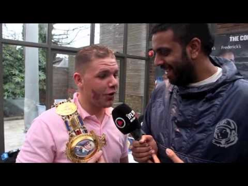 BILLY JOE SAUNDERS TALKS JAMES DeGALE, STURM & DARREN BARKER (INTERVIEW - FEAT. DERECK CHISORA)
