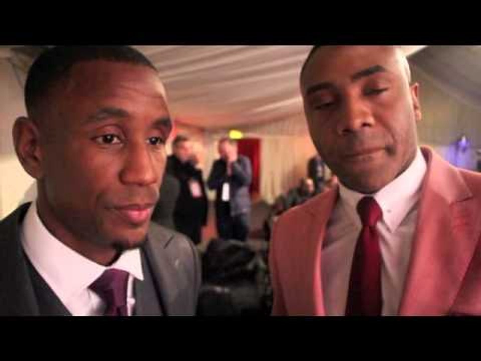 CARL FROCH v GEORGE GROVES POST FIGHT REACTION BY SPENCER FEARON & DARREN HAMILTON