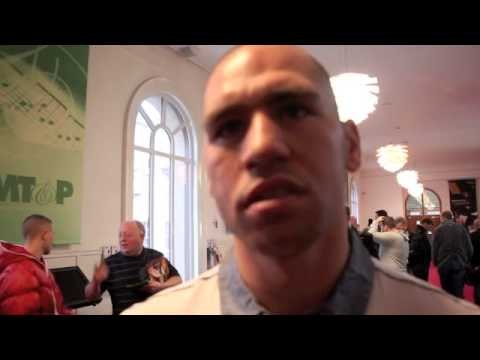 STEPHEN SIMMONS LEFT ANGERED BY WADI CAMACHO AT PRESS CONFERENCE / MAN OF STEEL