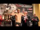 CHRIS JENKINS v CHRISTOPHER SEBIRE - OFFICIAL WEIGH IN (CARDIFF) - 'RELOADED'