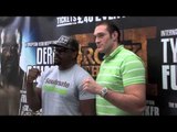 DERECK CHISORA & TYSON FURY COME FACE TO FACE FOR THE 1ST TIME IN 3 YEARS / iFL TV