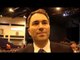 EDDIE HEARN POST-SHOW INTERVIEW FOR 'RELOADED' - SELBY, BUCKLAND / REES, JOSHUA & JENKINS